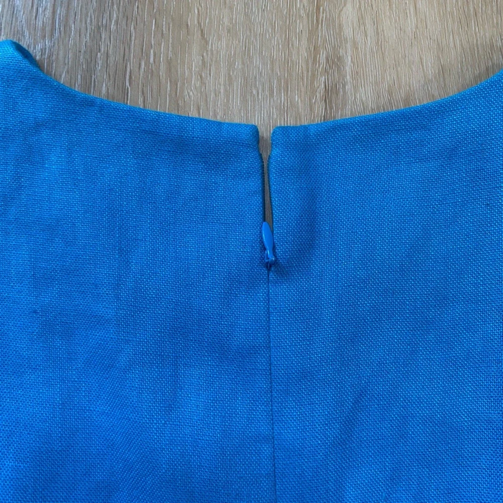 Talbots Linen Sheath Dress Size 4 - Picture 7 of 12